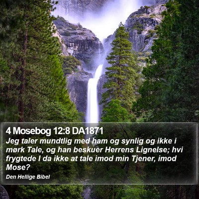 4 Mosebog 12:8 DA1871 Bible Verse Image