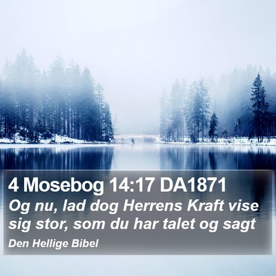 4 Mosebog 14:17 DA1871 Bible Verse Image