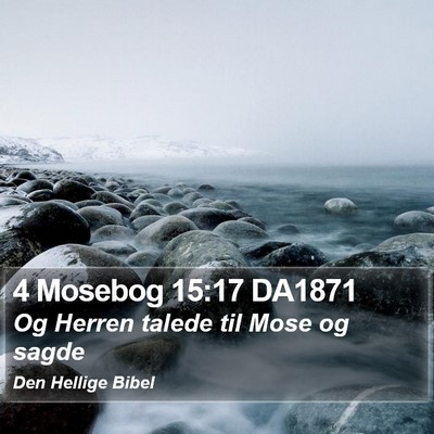 4 Mosebog 15:17 DA1871 Bible Verse Image