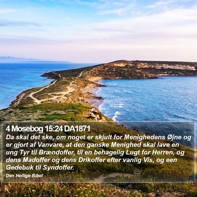 4 Mosebog 15:24 DA1871 Bible Verse Image