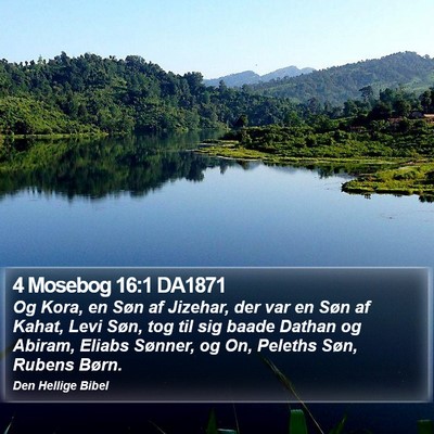 4 Mosebog 16:1 DA1871 Bible Verse Image