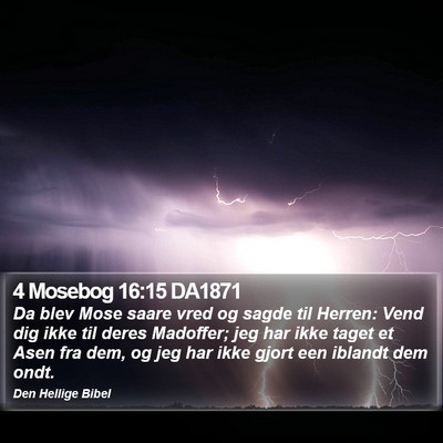 4 Mosebog 16:15 DA1871 Bible Verse Image