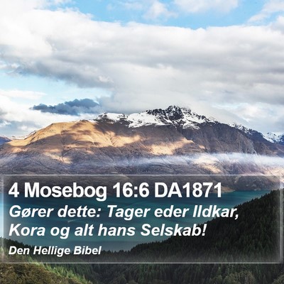 4 Mosebog 16:6 DA1871 Bible Verse Image