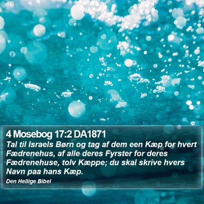 4 Mosebog 17:2 DA1871 Bible Verse Image