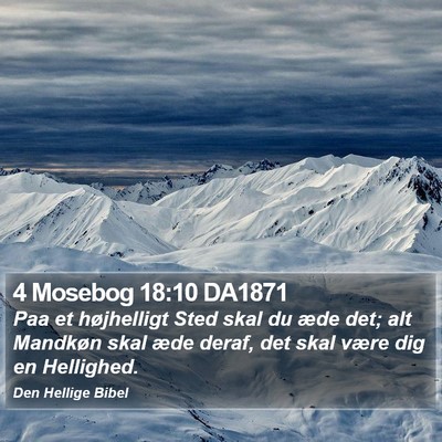 4 Mosebog 18:10 DA1871 Bible Verse Image