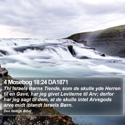 4 Mosebog 18:24 DA1871 Bible Verse Image