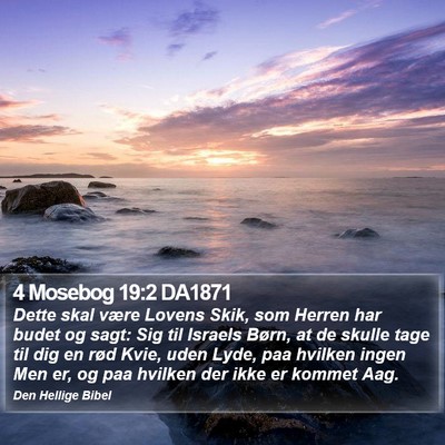 4 Mosebog 19:2 DA1871 Bible Verse Image