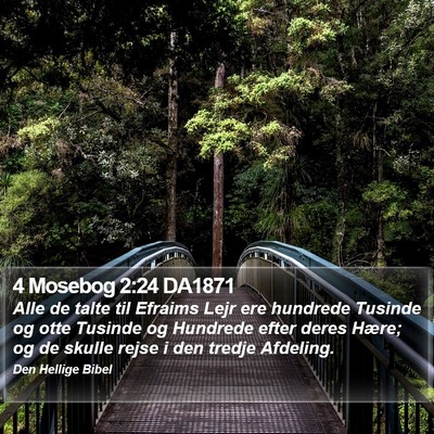 4 Mosebog 2:24 DA1871 Bible Verse Image