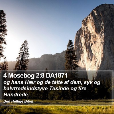 4 Mosebog 2:8 DA1871 Bible Verse Image
