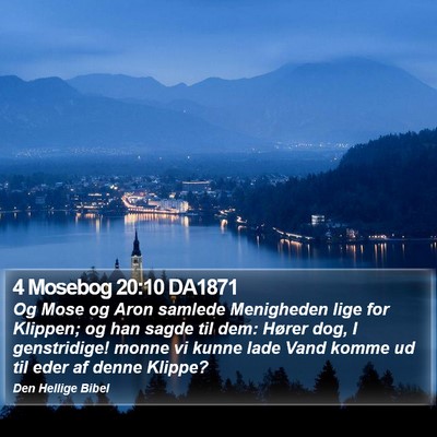 4 Mosebog 20:10 DA1871 Bible Verse Image
