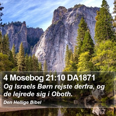 4 Mosebog 21:10 DA1871 Bible Verse Image