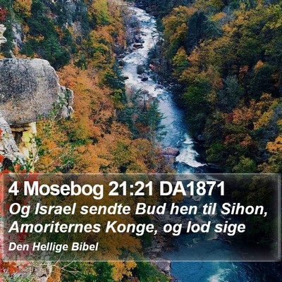 4 Mosebog 21:21 DA1871 Bible Verse Image