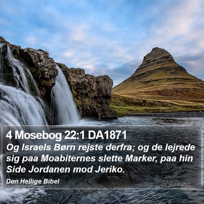 4 Mosebog 22:1 DA1871 Bible Verse Image