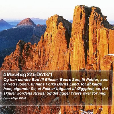 4 Mosebog 22:5 DA1871 Bible Verse Image
