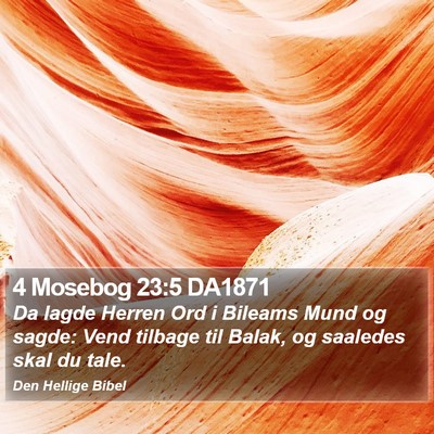 4 Mosebog 23:5 DA1871 Bible Verse Image