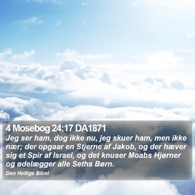 4 Mosebog 24:17 DA1871 Bible Verse Image