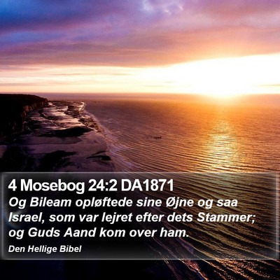 4 Mosebog 24:2 DA1871 Bible Verse Image