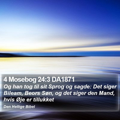 4 Mosebog 24:3 DA1871 Bible Verse Image