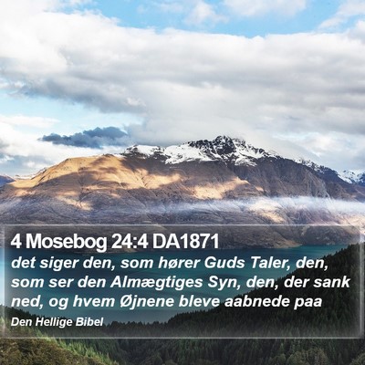 4 Mosebog 24:4 DA1871 Bible Verse Image