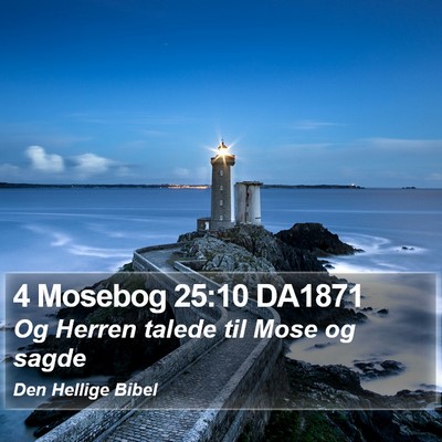 4 Mosebog 25:10 DA1871 Bible Verse Image