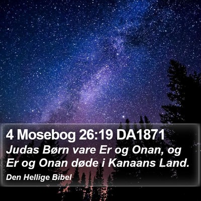 4 Mosebog 26:19 DA1871 Bible Verse Image