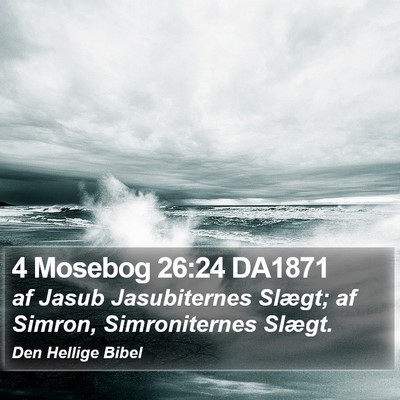 4 Mosebog 26:24 DA1871 Bible Verse Image