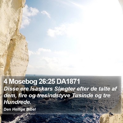 4 Mosebog 26:25 DA1871 Bible Verse Image