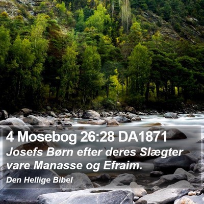 4 Mosebog 26:28 DA1871 Bible Verse Image