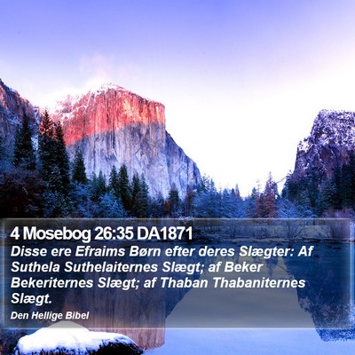 4 Mosebog 26:35 DA1871 Bible Verse Image