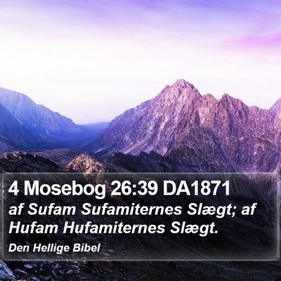 4 Mosebog 26:39 DA1871 Bible Verse Image