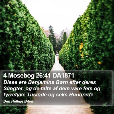 4 Mosebog 26:41 DA1871 Bible Verse Image