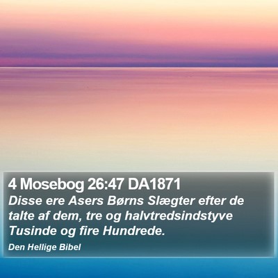 4 Mosebog 26:47 DA1871 Bible Verse Image