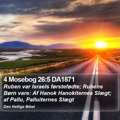 4 Mosebog 26:5 DA1871 Bible Verse Image