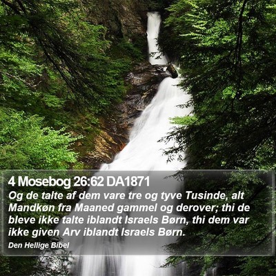 4 Mosebog 26:62 DA1871 Bible Verse Image