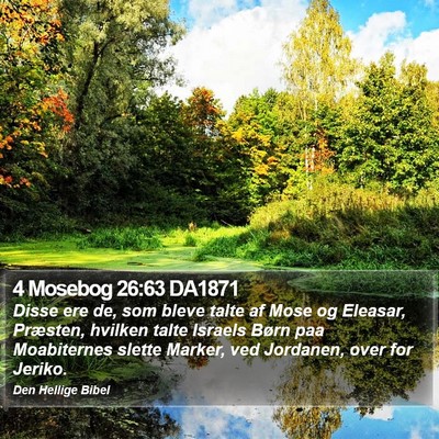 4 Mosebog 26:63 DA1871 Bible Verse Image