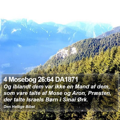 4 Mosebog 26:64 DA1871 Bible Verse Image