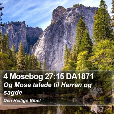 4 Mosebog 27:15 DA1871 Bible Verse Image
