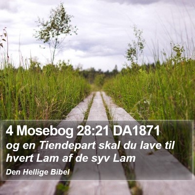 4 Mosebog 28:21 DA1871 Bible Verse Image