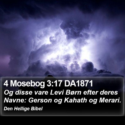 4 Mosebog 3:17 DA1871 Bible Verse Image