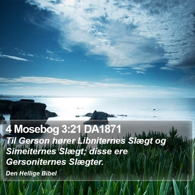 4 Mosebog 3:21 DA1871 Bible Verse Image