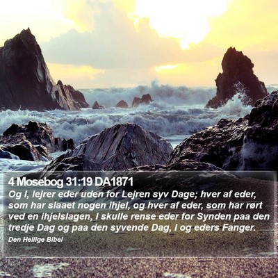 4 Mosebog 31:19 DA1871 Bible Verse Image