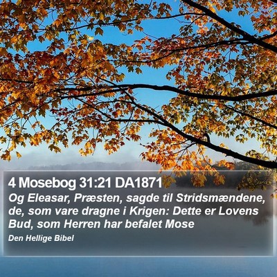 4 Mosebog 31:21 DA1871 Bible Verse Image