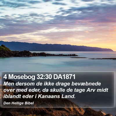 4 Mosebog 32:30 DA1871 Bible Verse Image