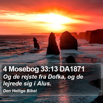 4 Mosebog 33:13 DA1871 Bible Verse Image
