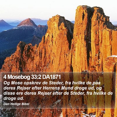 4 Mosebog 33:2 DA1871 Bible Verse Image