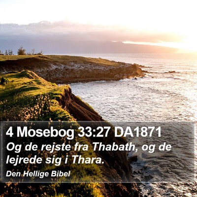 4 Mosebog 33:27 DA1871 Bible Verse Image