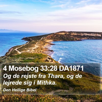 4 Mosebog 33:28 DA1871 Bible Verse Image