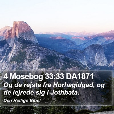 4 Mosebog 33:33 DA1871 Bible Verse Image