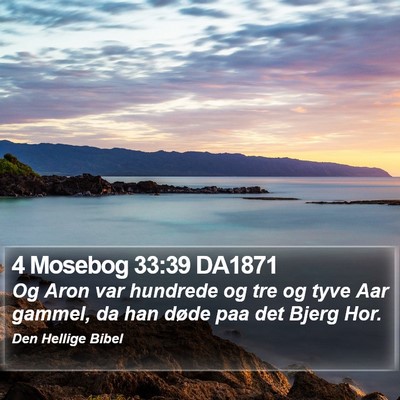4 Mosebog 33:39 DA1871 Bible Verse Image