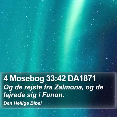4 Mosebog 33:42 DA1871 Bible Verse Image